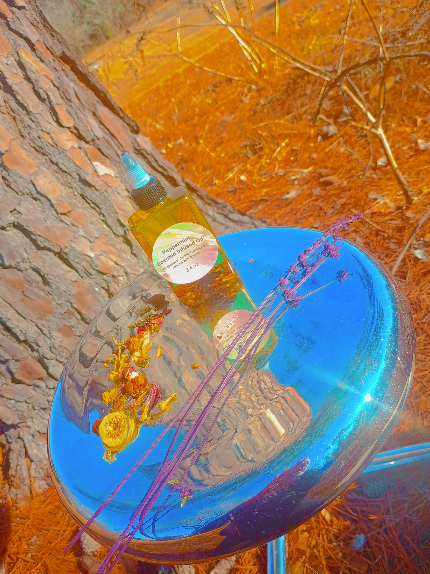 Infused Vanilla Scented Body Oil