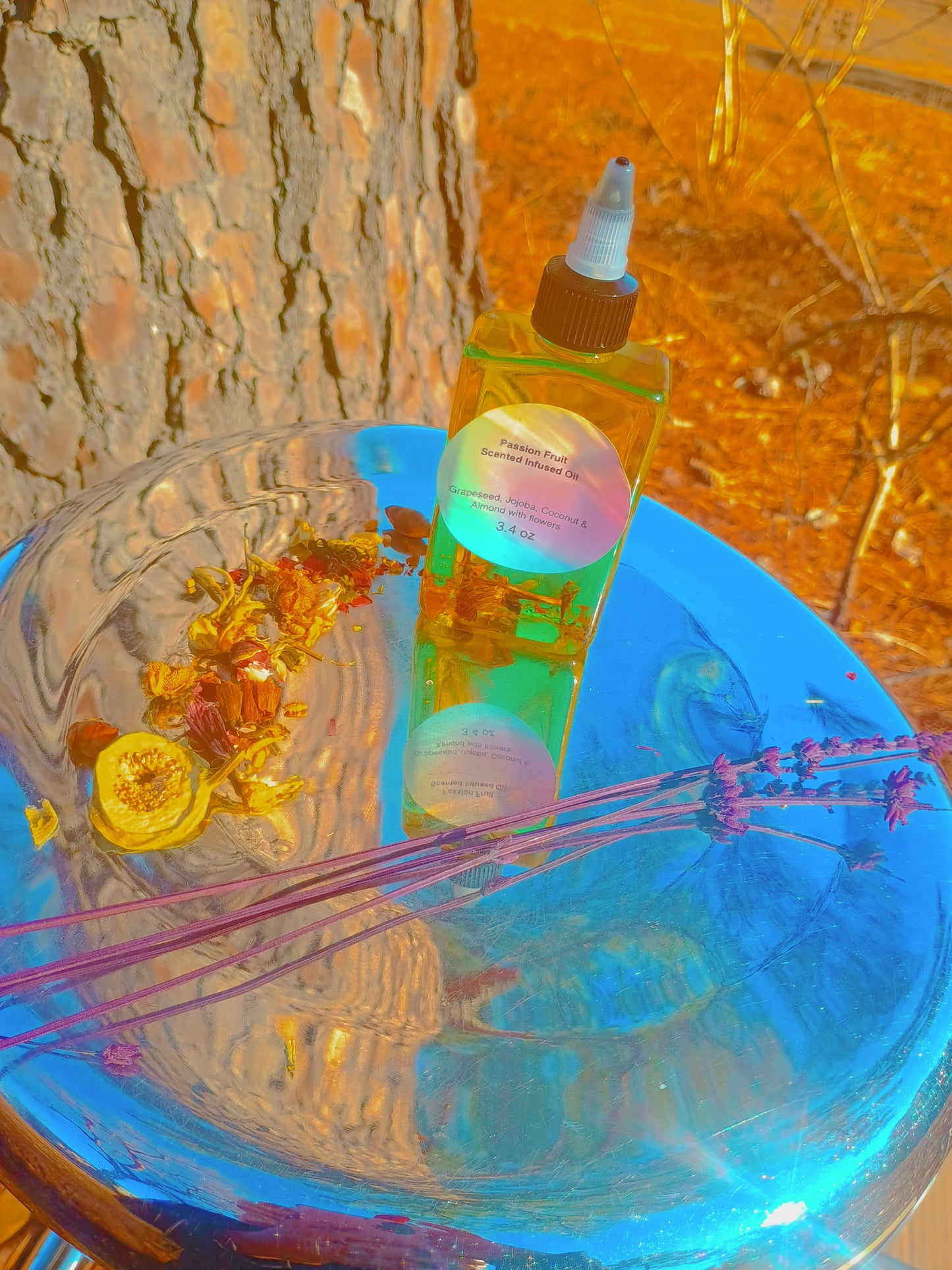 Infused Vanilla Scented Body Oil